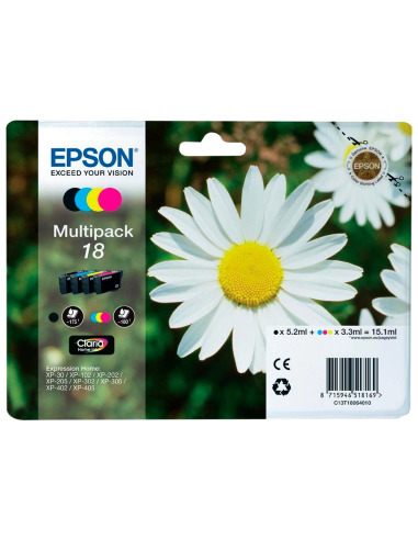 INK-JET EPSON MULTIPACK T18 NEGRO...