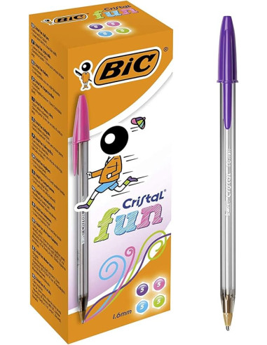 BOLIGRAFO BIC CRISTAL LARGE FASHION...