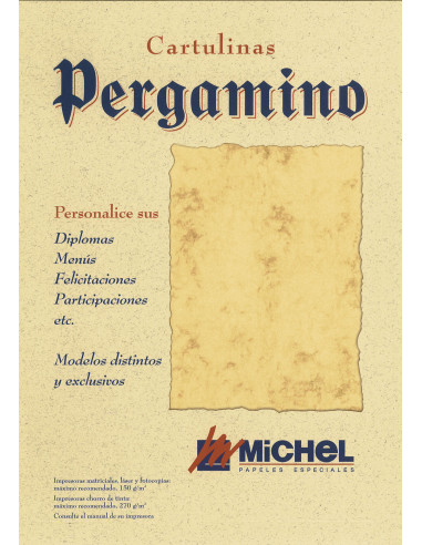 PAPEL PERGAMINO DIN A4 200 GR COLOR...