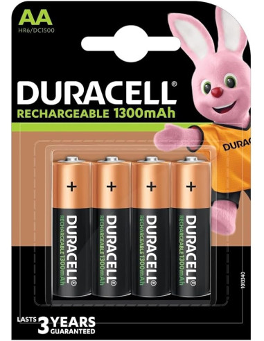 PILA DURACELL RECARGABLE AA 1300 MAH...