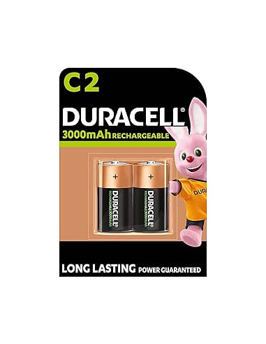 PILA DURACELL RECARGABLE C BLISTER DE...