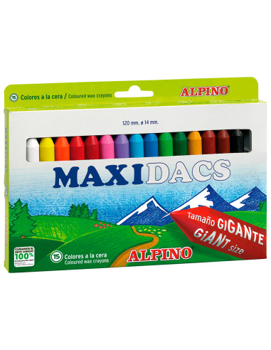 LAPICES CERA ALPINO MAXIDACS CAJA DE...