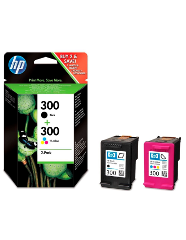 INK-JET HP N.300 NEGRO + TRICOLOR...