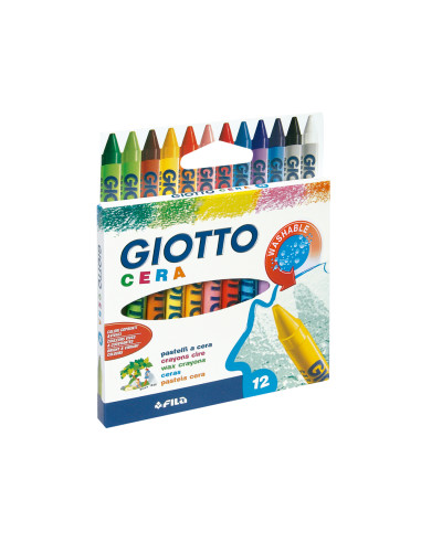 LAPICES CERA GIOTTO CAJA DE 12...