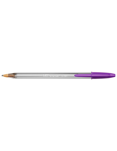 BOLIGRAFO BIC CRISTAL FUN MORADO...