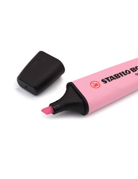 ROTULADOR STABILO BOSS PASTEL FLUORESCENTE 70 RUBO