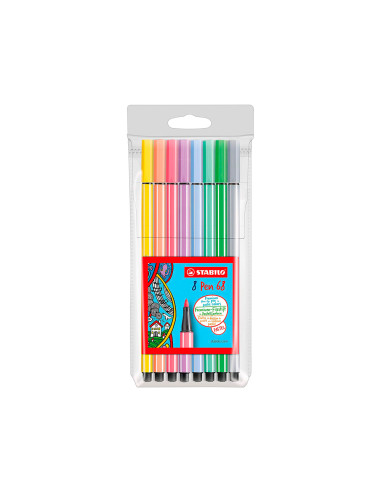 ROTULADOR STABILO ACUARELABLE PEN 68...