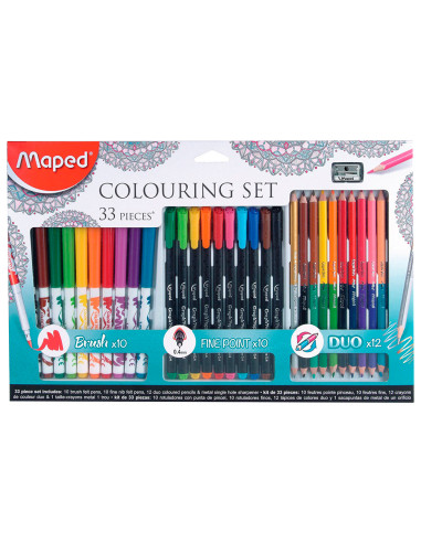 SET DE DIBUJO MAPED MANDALAS 33...
