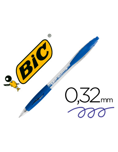 BOLIGRAFO BIC ATLANTIS AZUL RETRACTIL...