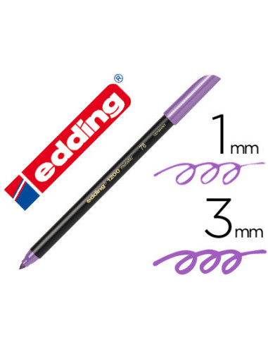 ROTULADOR EDDING PUNTA FIBRA 1200...