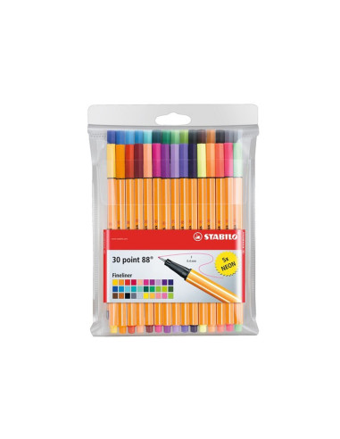 ROTULADOR STABILO POINT 88 COLORES...