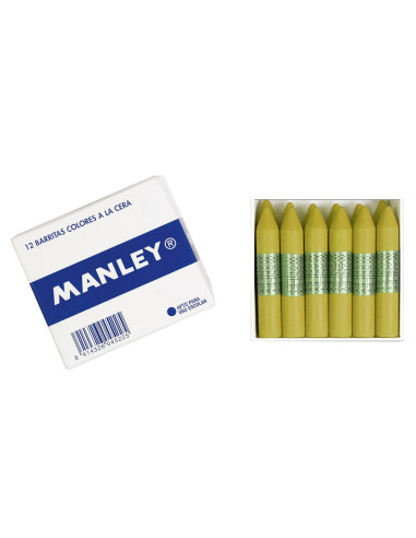 LAPICES CERA MANLEY UNICOLOR OCRE...