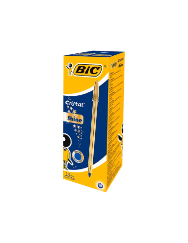 BOLIGRAFO BIC CRISTAL CELEBRATION ORO...