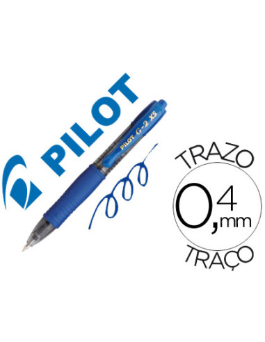 BOLIGRAFO PILOT G-2 PIXIE AZUL TINTA...