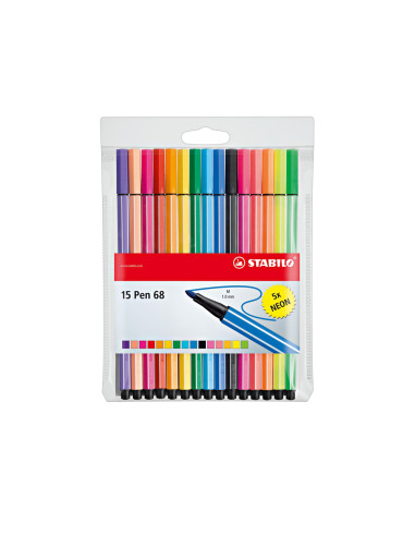 ROTULADOR STABILO ACUARELABLE PEN 68...