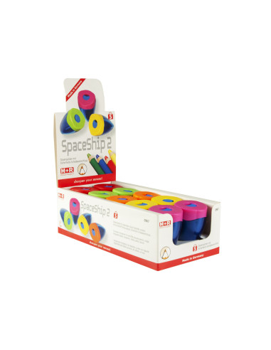 SACAPUNTAS M+R PLASTICO JUMBO UN USO...