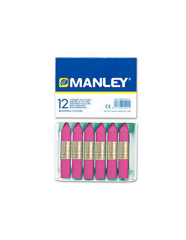 LAPICES CERA MANLEY UNICOLOR LILA...