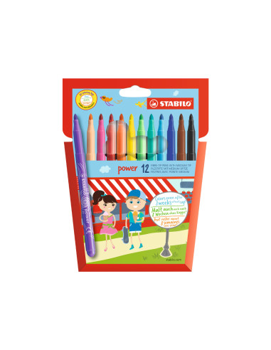 ROTULADOR STABILO POWER CAJA DE 12...