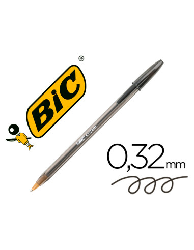 BOLIGRAFO BIC CRISTAL ORIGINAL TINTA...