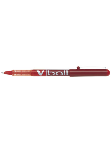 ROTULADOR PILOT ROLLER V-BALL ROJO...