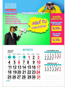 CALENDARIO 2027 FRIGORIFICO...