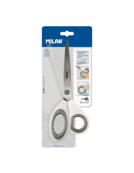 TIJERA OFICINA MILAN 22 CM