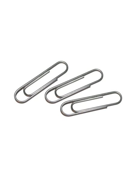 CLIPS NIQUELADOS Nº 2  32MM 100UDS.