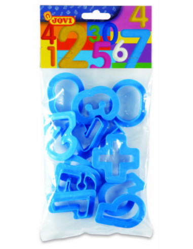 MOLDES JOVI NUMEROS BOLSA 11 PZAS.