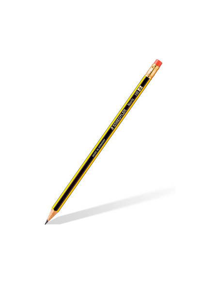 LAPICES DE GRAFITO STAEDTLER NORIS CON GOMA