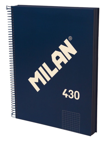 BLOC MILAN 430 serie 1918 tapa EXTRA A4 80h CUADRI