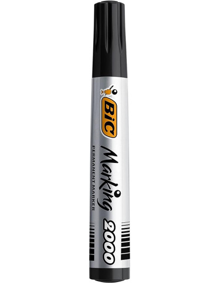 MARCADOR PERMANENTE BIC MARKING 2000 CONICO NEGRO